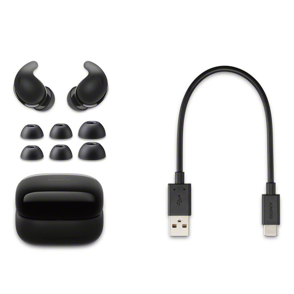Sony Linkbuds Fit Truly Wireless Noise Cancelling Earbuds (Black)