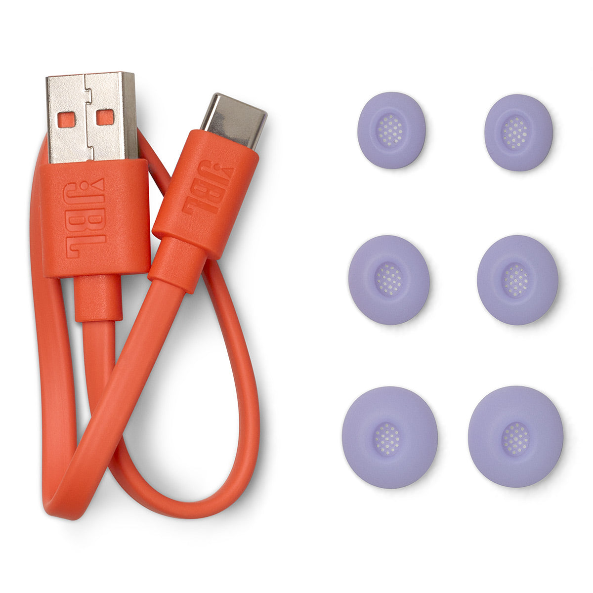 JBL Live Buds 3 True Wireless Noise Cancelling Earbud Bundle with gSport Case (Purple)