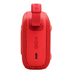 JBL Go 4 Portable Waterproof Bluetooth Speaker (Red)