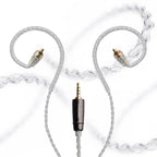 Meze Audio MMCX to 2.5mm Balanced Silver-Plated Headphone Cable - 3.9 ft.