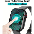 Entronix Case Compatible with iWatch Series 6/5/4/SE (3rd/2nd/1st Gen), 40mm - Hard Cover w/ Built-In Screen Protector
