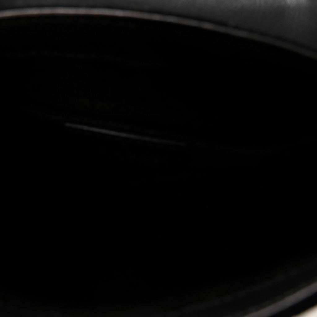Suede Crystal 1973 Small Chain Shoulder Bag Black