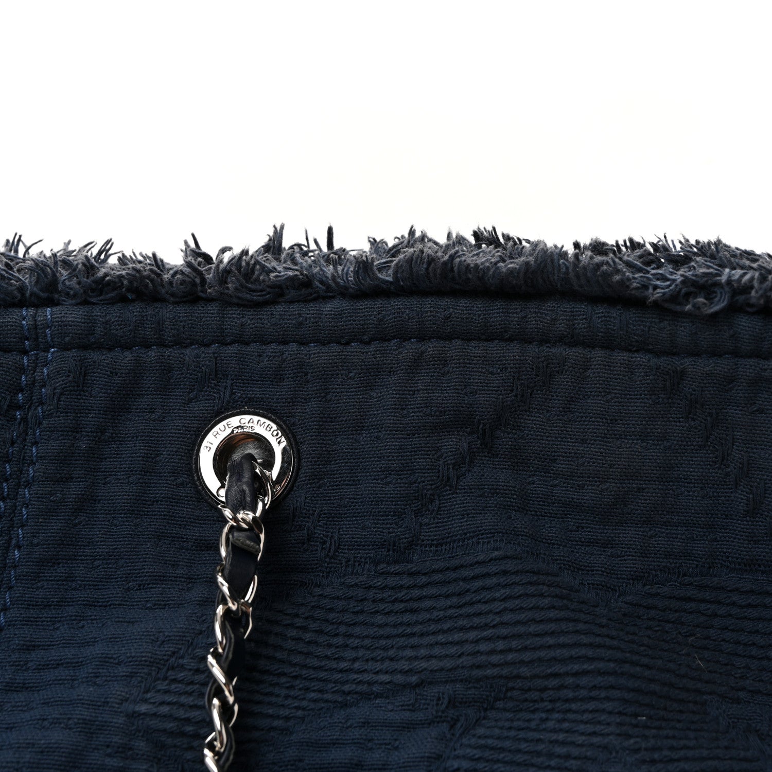 Canvas Small Double Face Tote Navy