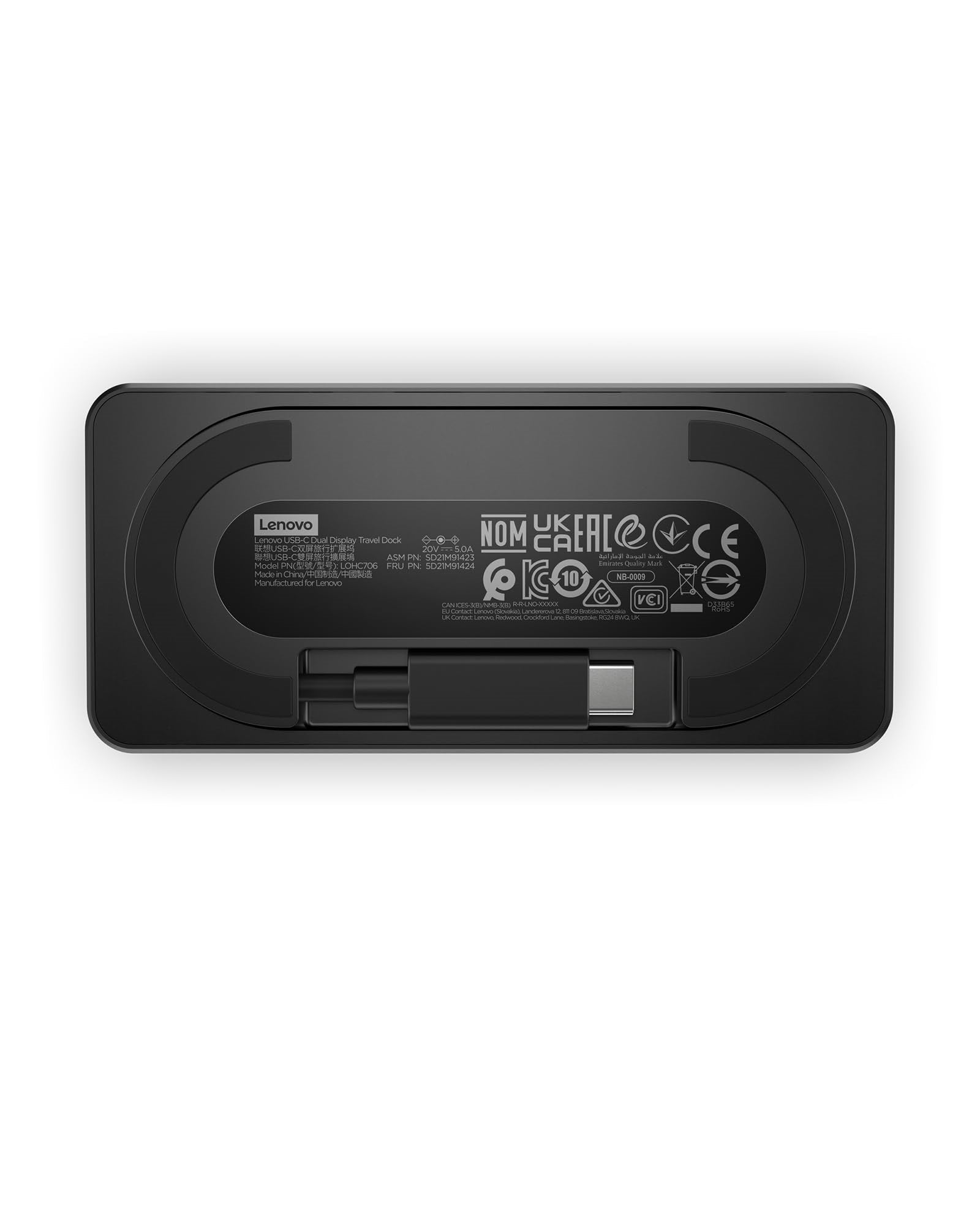 USB-C Dual Display 7-Port Travel