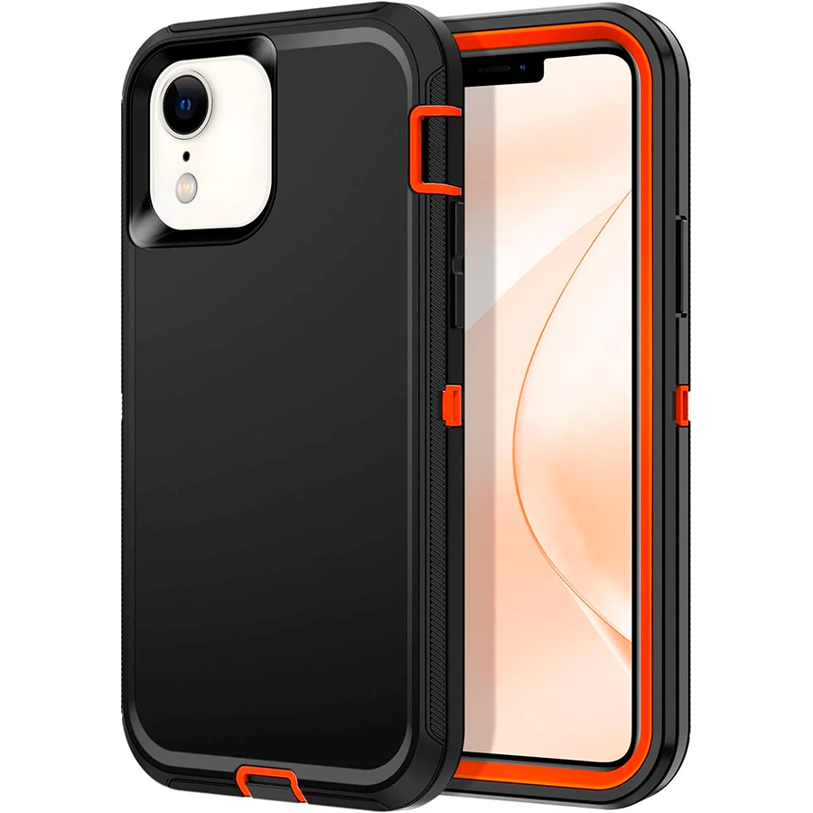 Entronix Case Compatible with iPhone XR - Triple-Layer Heavy Duty Protection