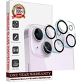Entronix Clear Camera Lens Protector Compatible with iPhone 15 Plus - 2-Piece Combo