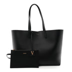 Calfskin Virtus Tote Black