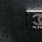 Lambskin Quilted Medium Double Flap So Black
