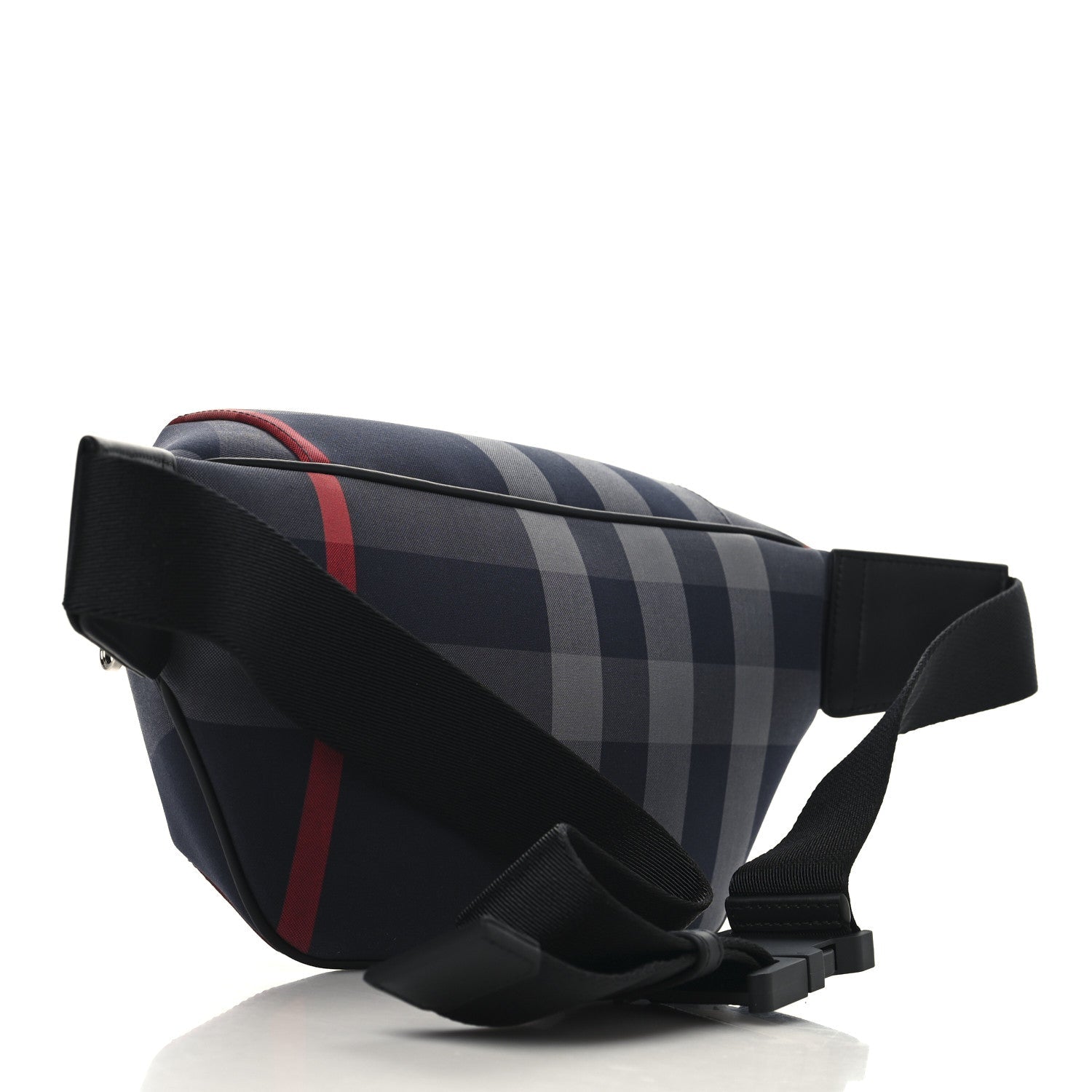 House Check Sonny Bum Bag Navy Grey