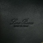 Grained Calfskin L19 Extra Pocket Pouch New Petrolio