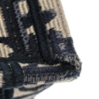 Oblique Medium Book Tote Blue Multicolor