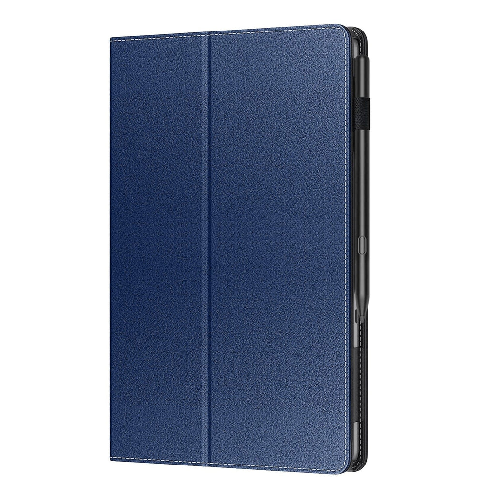 SAHARA - Bi-Fold Folio Case for Samsung Galaxy Tab S10 Ultra and Tab S9 Ultra - Blue