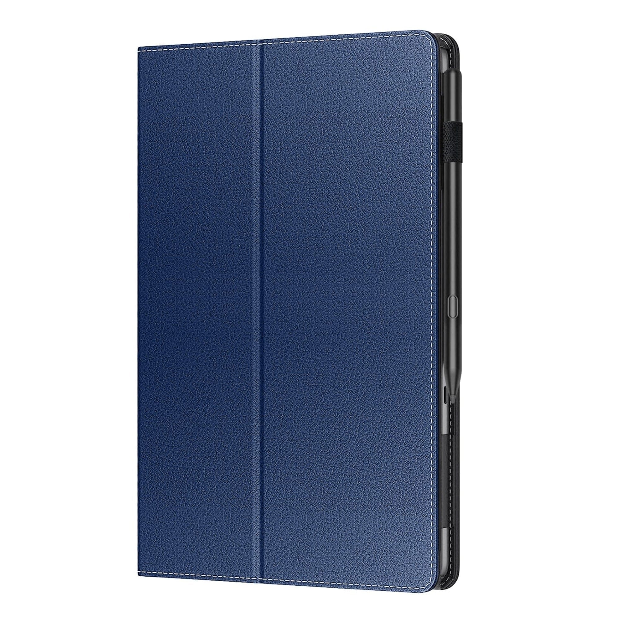 SAHARA - Bi-Fold Folio Case for Samsung Galaxy Tab S10 Ultra and Tab S9 Ultra - Blue