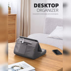 Tablet Stand; Tablet Pillow Holder - Tablet Pillow Soft Pad For Bed; Lap Tablet Dock With Stylus Mount & Pocket; For IPad Pro 12.9; Air; Mini; Kindle; Galaxy Tab And 4-13" Tablet
