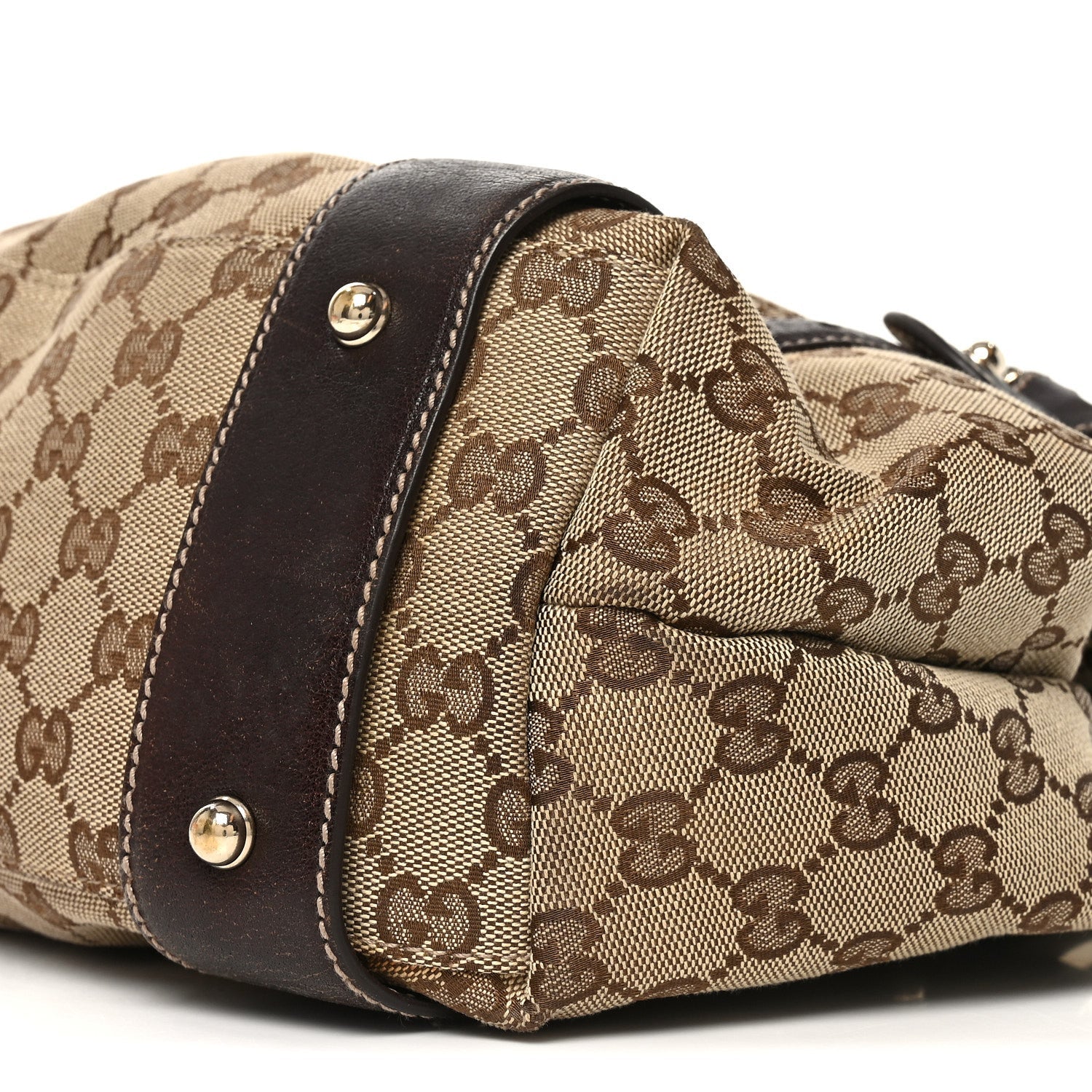Monogram Medium Pelham Shoulder Bag Dark Brown