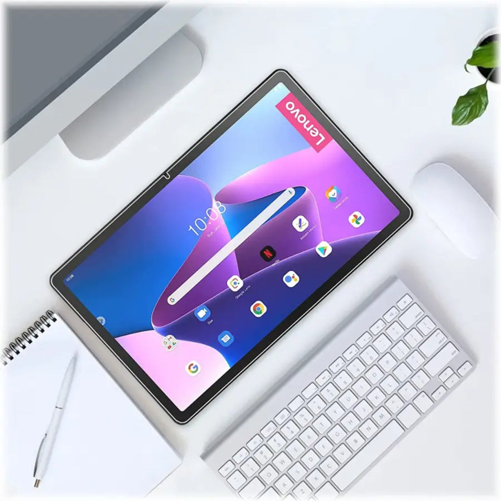 SAHARA - ZeroDamage Ultra Strong Tempered Glass Screen Protector for Lenovo Tab M10 Plus (3rd Gen) - Clear