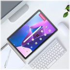 SAHARA - ZeroDamage Ultra Strong Tempered Glass Screen Protector for Lenovo Tab M10 Plus (3rd Gen) - Clear