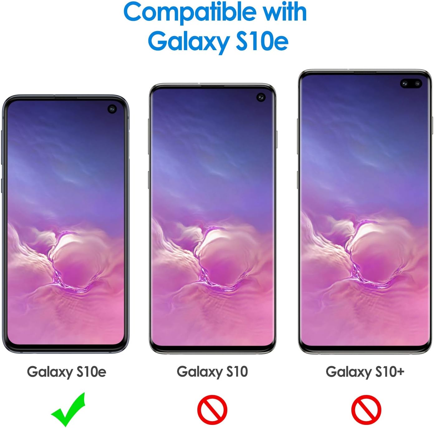 Entronix Case Compatible with Galaxy S10e - Triple-Layer Heavy Duty Protection