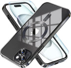 Entronix Bundle Compatible with iPhone 15 - [Magnetic] Luxury Glossy Case & 1 Clear Screen Protector