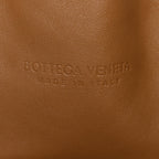 Smooth Butter Calf The Pouch Oversized Clutch Cammello