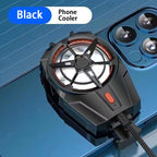 Phone Cooler For Gaming; Universal Phone Cooling Fan With Two Cooling Modes; Mobile Phone Radiator Case  - No Battery