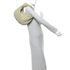 Nappa Intrecciato Teen Jodie Hobo Travertine