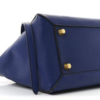 Grained Calfskin Mini Belt Bag Indigo