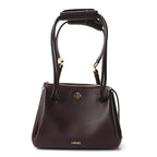 Supple Calfskin Small Madrid Bag Dark Burgundy