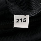 Tessuto Nylon Saffiano Medium Backpack Black