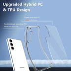 Entronix Case Compatible with Galaxy S24 FE - [Hard Back] Clear Cover