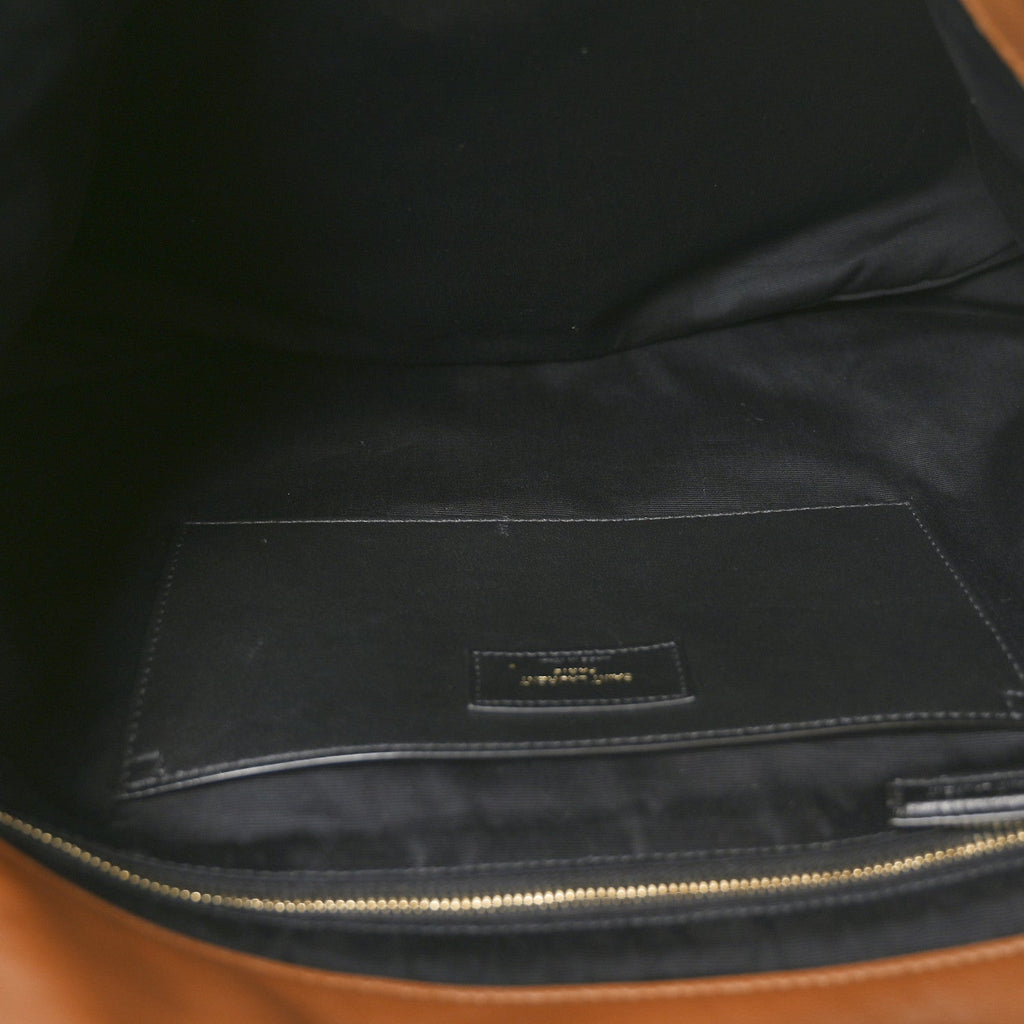 Lambskin Matelasse Monogram Large Jamie 4.3 Light Fox