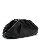 Smooth Butter Calf The Pouch Oversized Clutch Black
