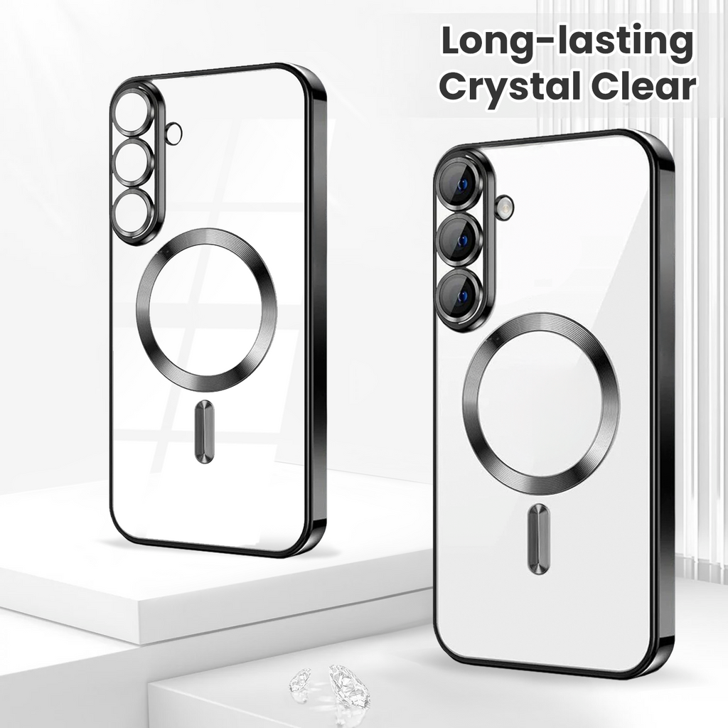 [DIS] Entronix [Magnetic] Case Compatible with Galaxy S26 - [Clear Back] Luxury Glossy Cover