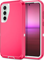 Entronix Case Compatible with Galaxy S21 Plus - Triple-Layer Heavy Duty Protection