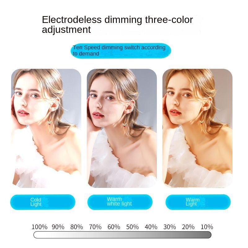 Live fill light portable mini self portrait beauty pocket online video conference mobile phone fill light new product wholesale