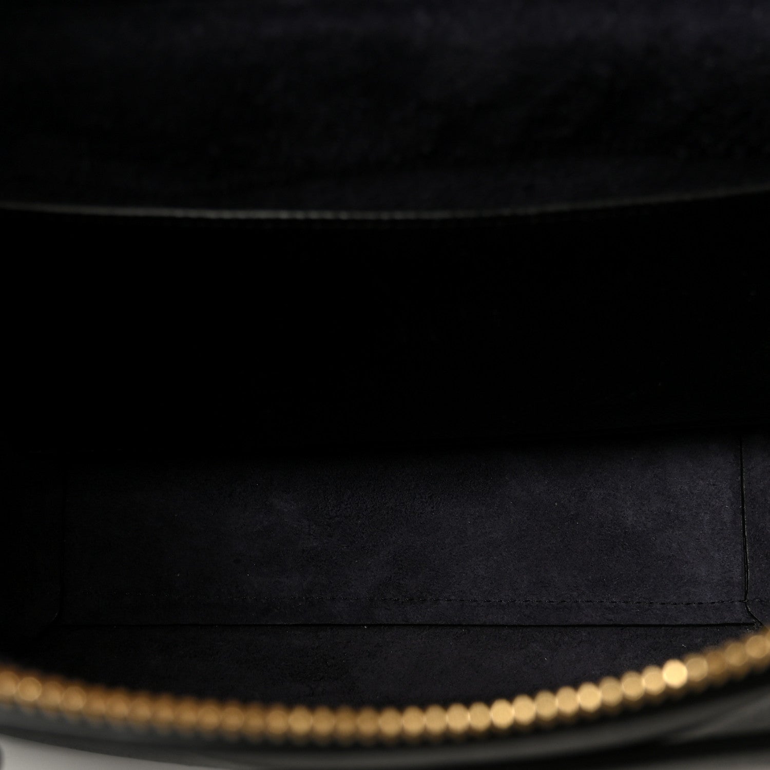 Grained Calfskin Micro Belt Bag Black