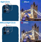 Entronix Clear Camera Lens Protector Compatible with iPhone 11 - 2-Piece Combo