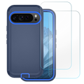 Entronix Bundle Compatible with Pixel 10 - Heavy Duty Case & 2 Clear Screen Protectors