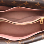 Grained Calfskin Monogram Double V Rose Poudre
