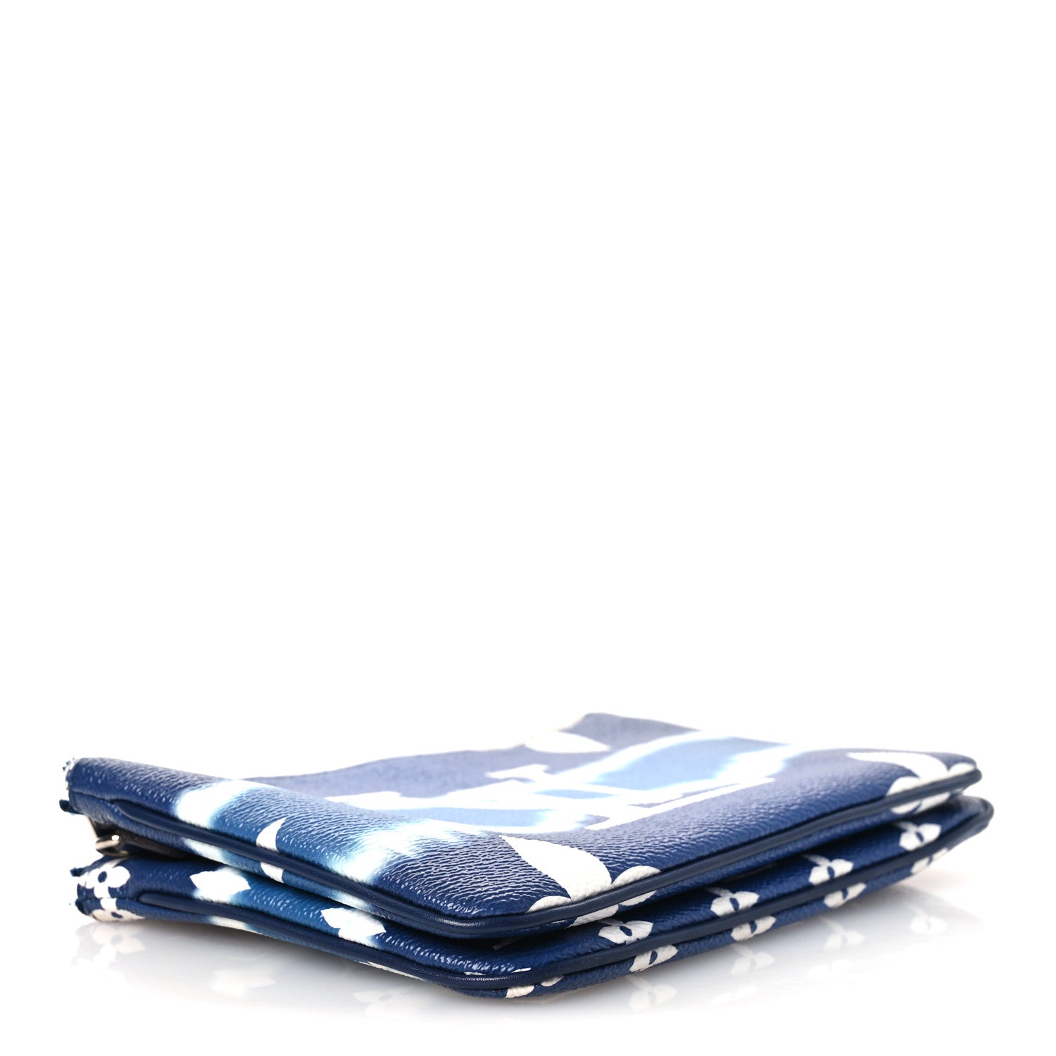 Monogram Giant Escale Double Zip Pochette Blue