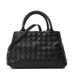 Nappa Intrecciato Small Tote Black