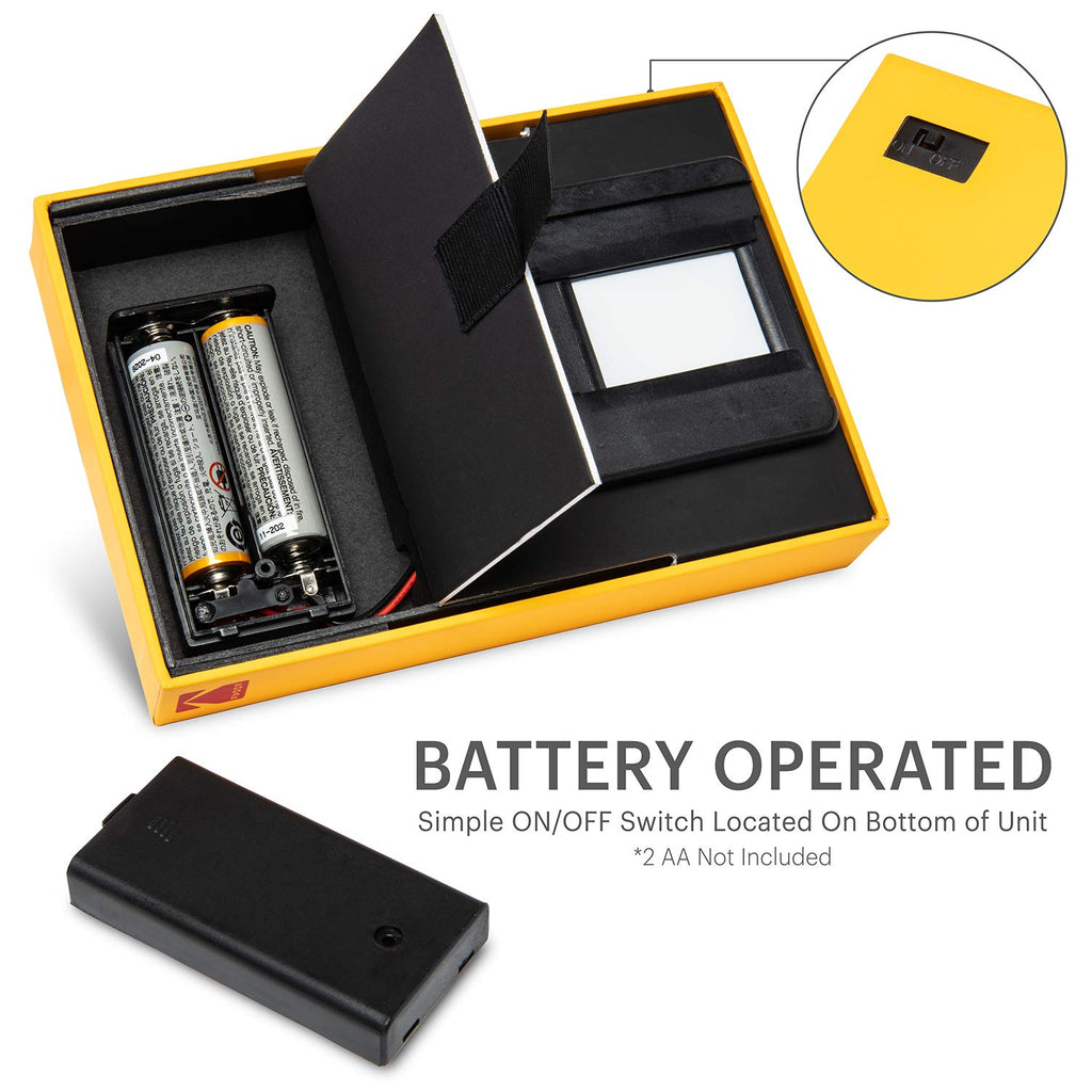 Kodak Mobile Film Scanner, Novelty Slide Scanner for Old 35mm Films & Slides for Smartphone Camera