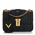 Denim B-Rockstud Flap Blue Blue
