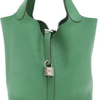 Taurillon Clemence Picotin Lock 22 MM Menthe