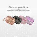 Entronix Case Compatible with AirPods 4th Gen - Luxury Diamonds Cover