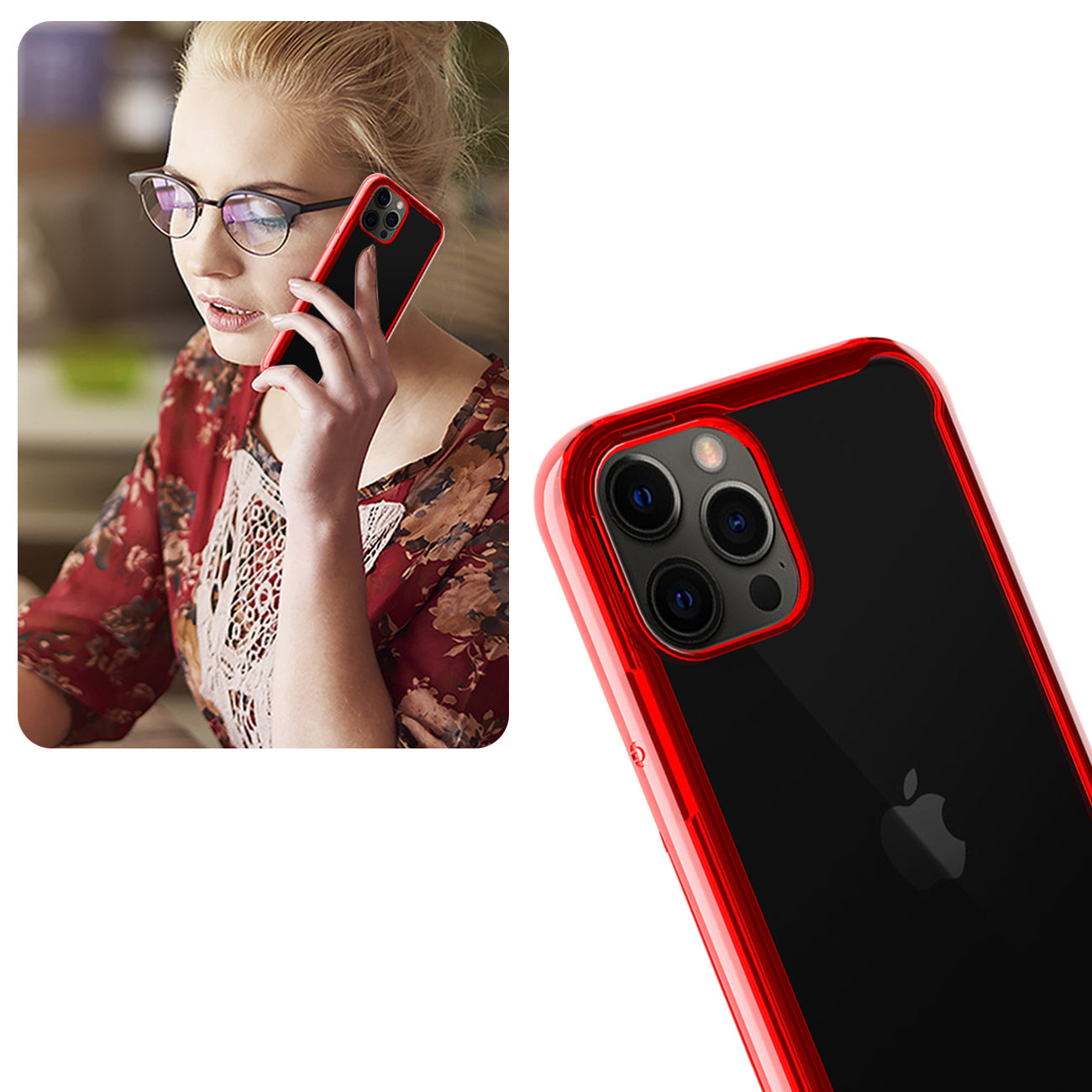 Iphone 12 Pro Max Bumper Case In Red
