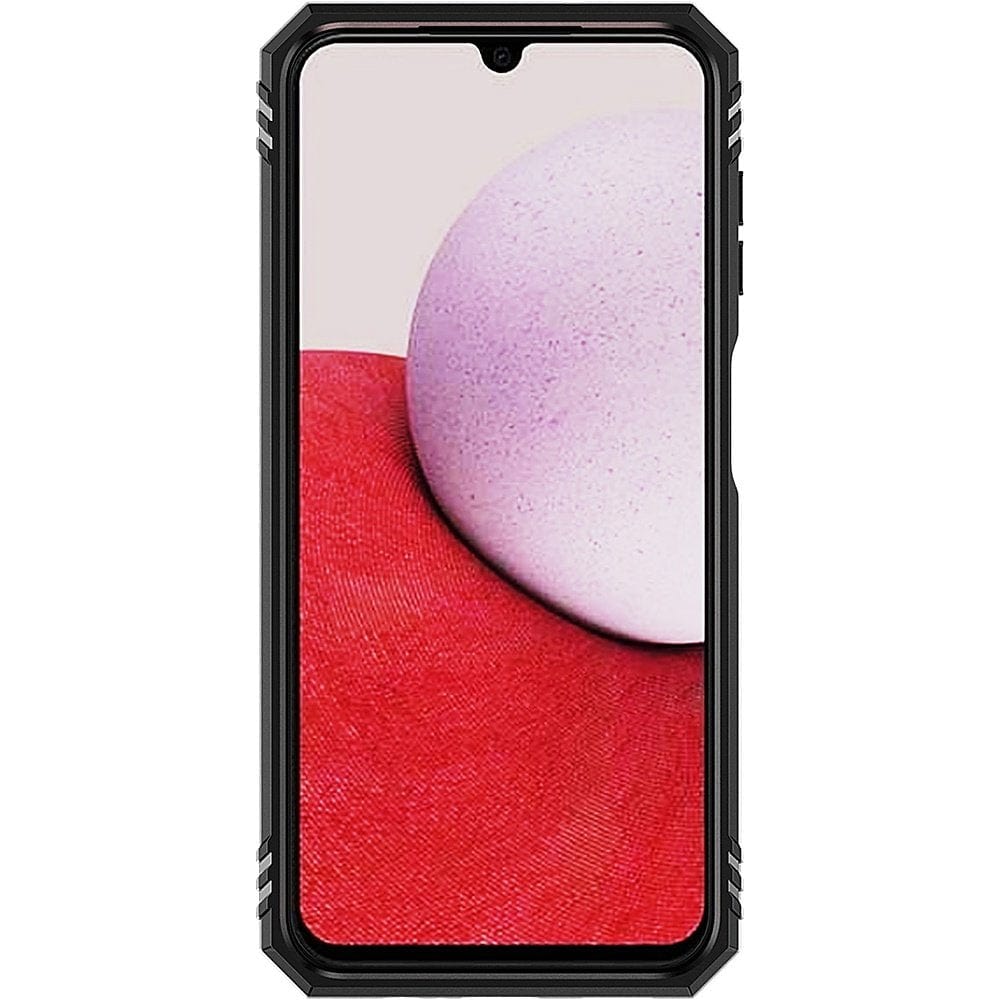 SAHARA - Military Kickstand Series with Belt Clip Case for Samsung Galaxy A14 5G - Red