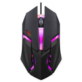 New S1 Gaming Mouse 7 Colors LED Backlight Ergonomics USB Wired Gamer Mouse Flank Cable Optical Mice Gaming Mouse