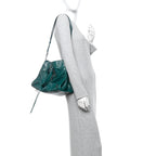Arena Lambskin Classic Hardware Medium Le City Dark Emerald