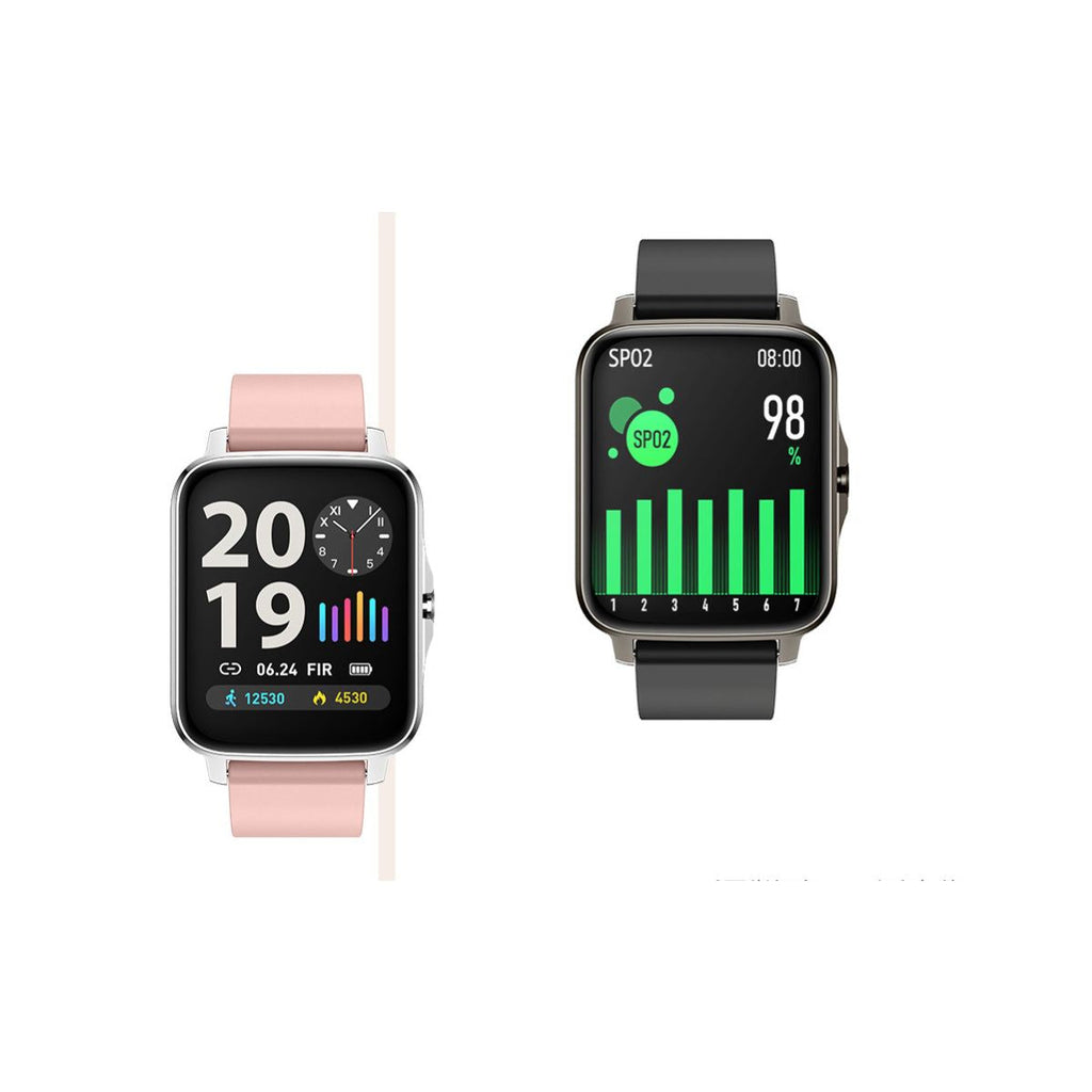 Lifestyle Smart Watch Heart Health Monitor And More - Silver Grey